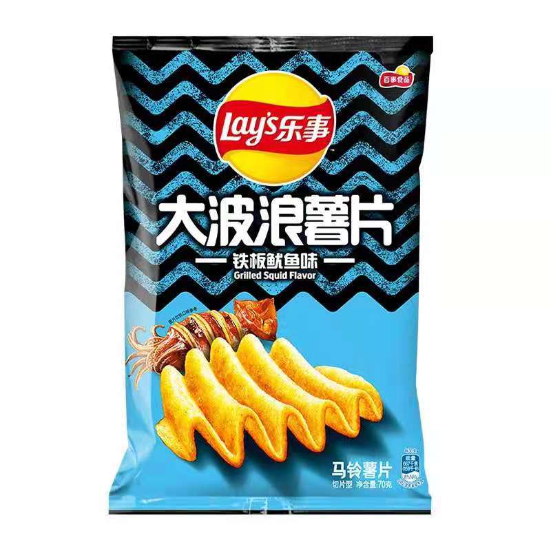 LAY‘S Potato Chip Grilled Squid 70g