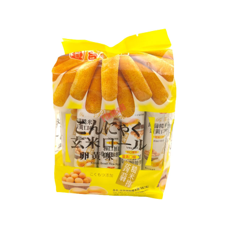 Pei Tien Konjac Brown Rice Roll (egg Yolk) 160G