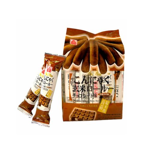 Knojac Brown Rice Roll(chocolate Roll) 160G