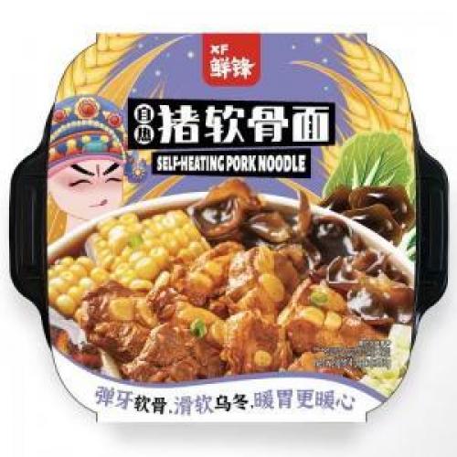 self-heating pork noodle