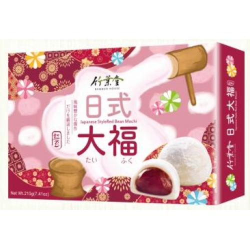 Bamboo House Japanese Style Red Bean Mochi (6 Pieces) 210g