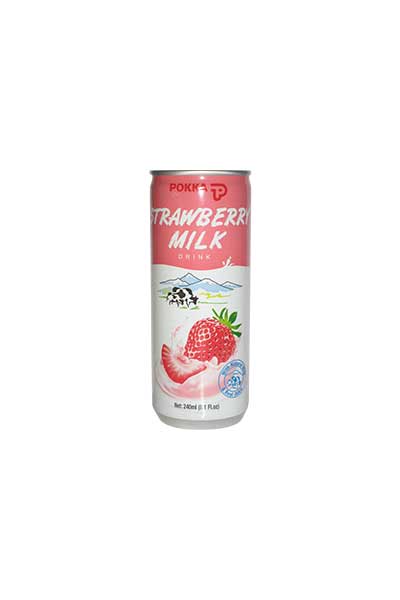 Pokka strawberry milk drink 240ml