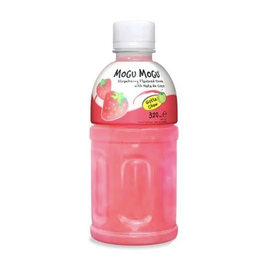 MOGU Nata De Coco Straberry Flav 320ml