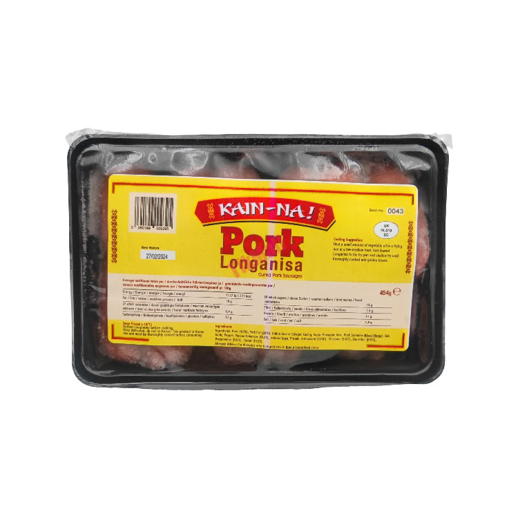 pork longanisa KAIN-NA