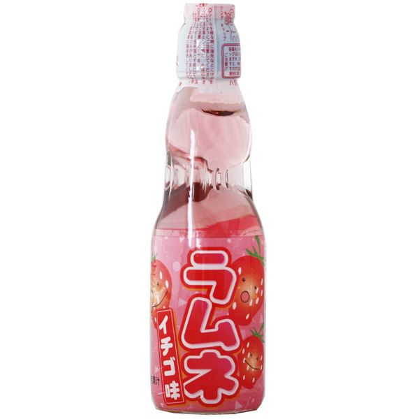 弹珠气泡水草莓口味200ml