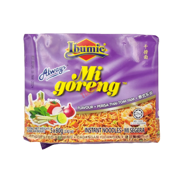 Thai tom yam Mi goreng