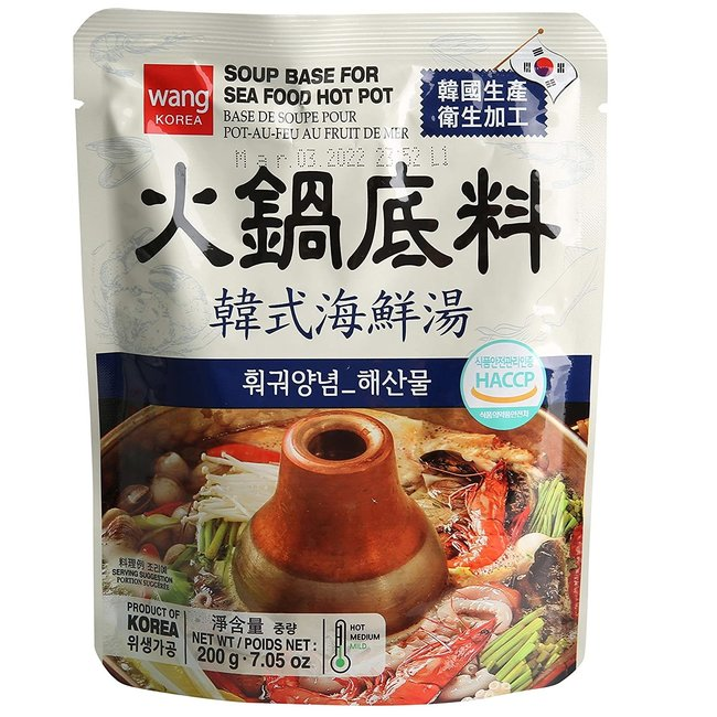 WANG韩式海鲜火锅底料200g