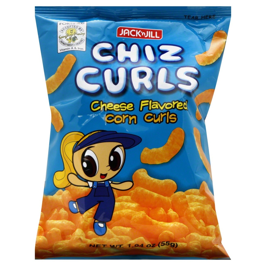 CHIZ CURLS Cheese Flavour Corn Puffs