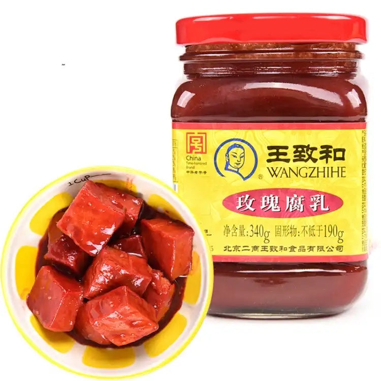 王致和 玫瑰腐乳340g