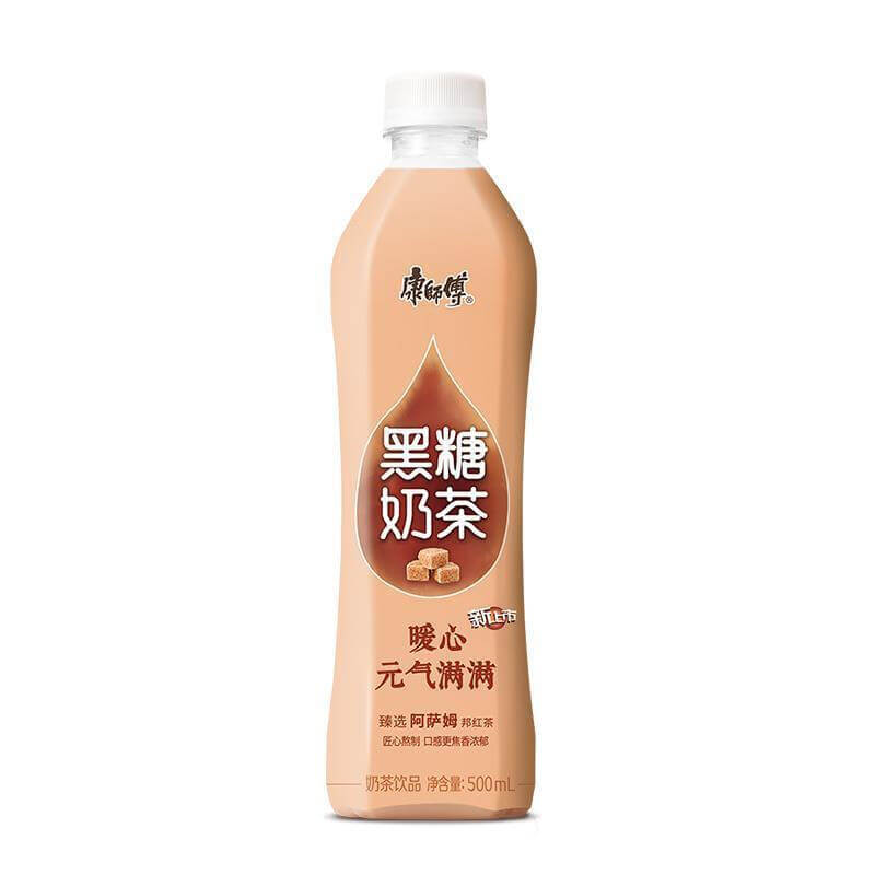 康师傅黑糖奶茶500ml