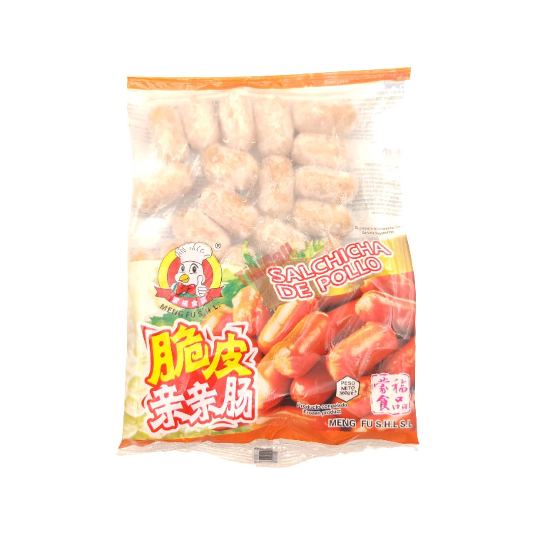 火锅用脆皮鸡肉亲亲肠360g