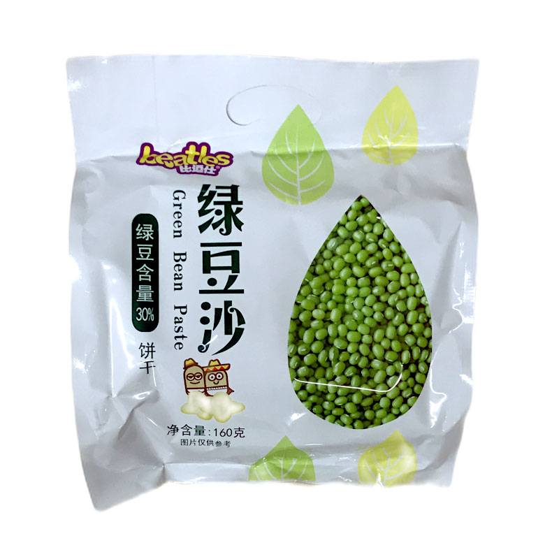 比逗仕绿豆沙饼干106g