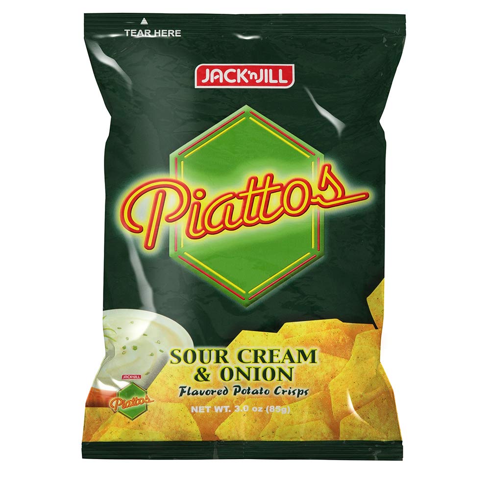 Piattos Sourcream＆onion Flavour Potato Crisps