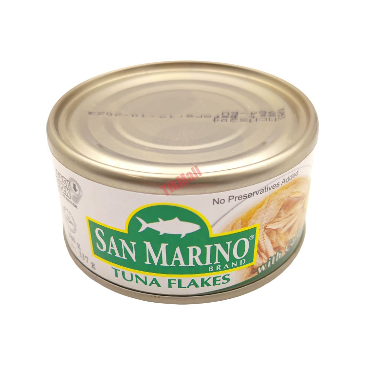 san marino tuna flakes with calamansi