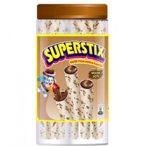 SUPERSTIX Wafer Sticks Mocha Flavor 324g