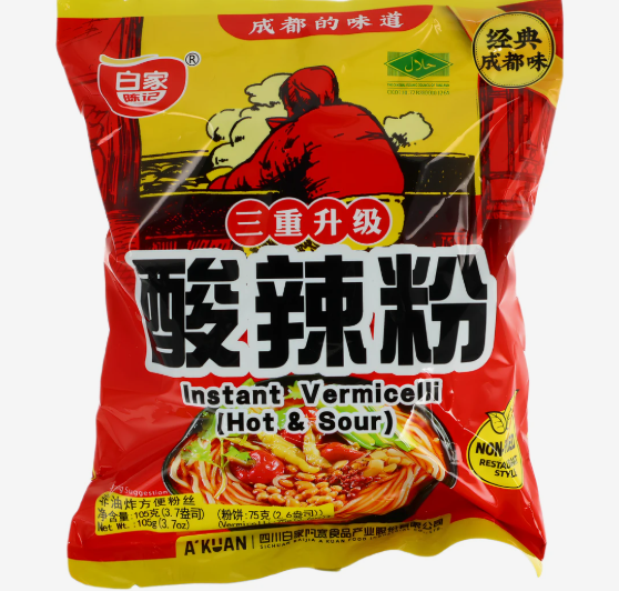 BJ Potato Vermicelli-Sour Hot 105g