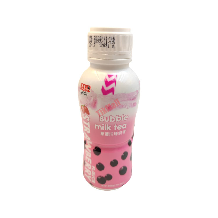 RICO bubble milk tea-strawberry flav