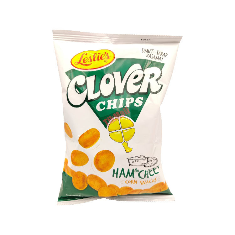 LESLIE'S Clover Chips-Ham＆Cheese 85g