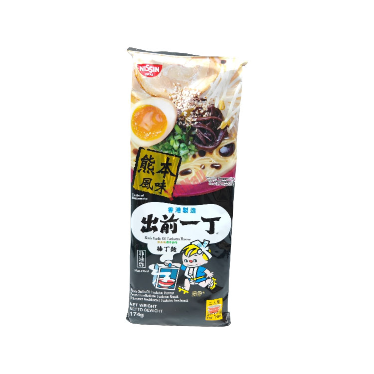 Nissin black garlic oil tonkotsu flav174g