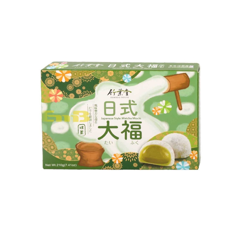 竹叶堂日式大福抹茶味210g
