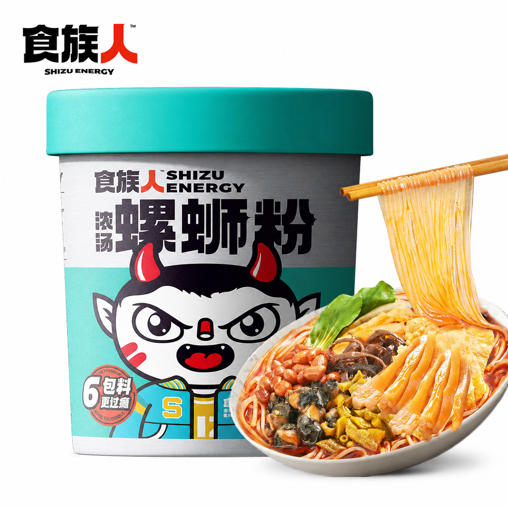 食族人螺蛳粉桶装202g