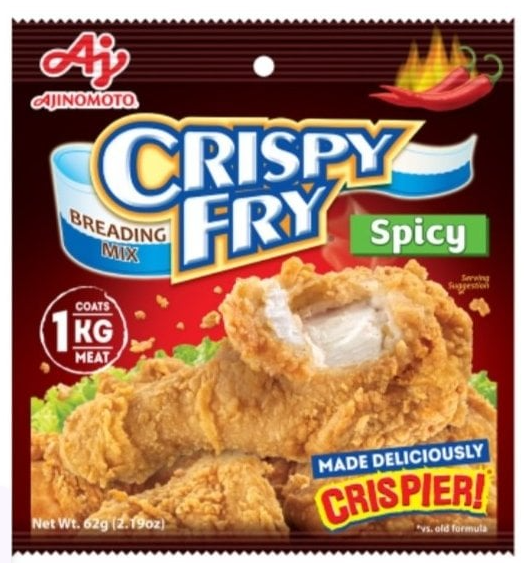AJINOMOTO Crispy Fry Mix Spicy 62g