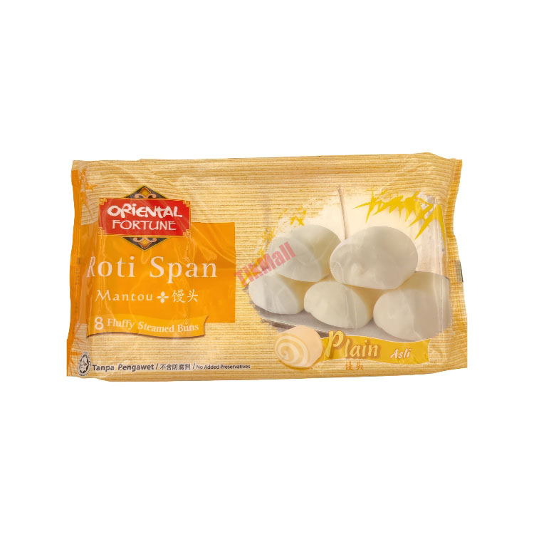 Oriental Fortune Mantou-Plain 8pcs