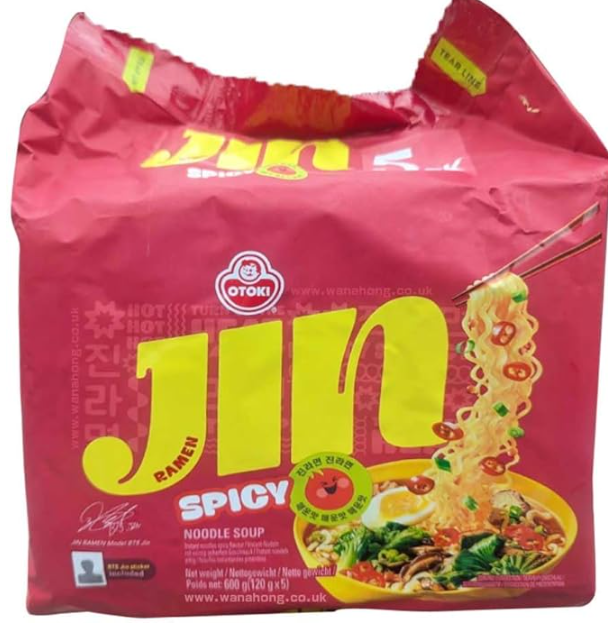 韩国不倒翁金拉面辣味600g