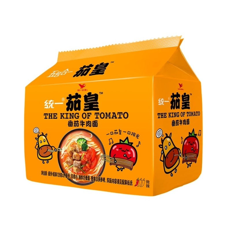 UNIF100 Instant Noodles-Tomato Beef Falv 5in1