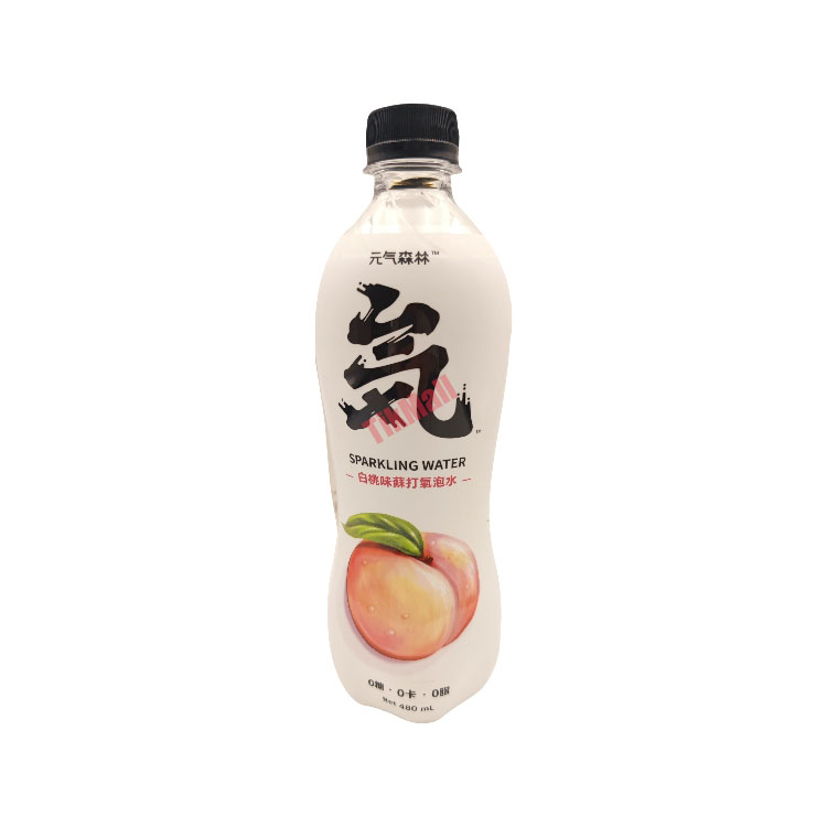 元气森林白桃味苏打水480ml