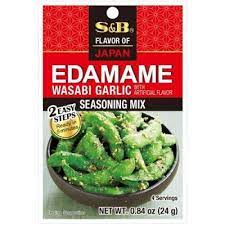 SB EDAMAME wasabi garlic seasoning mix