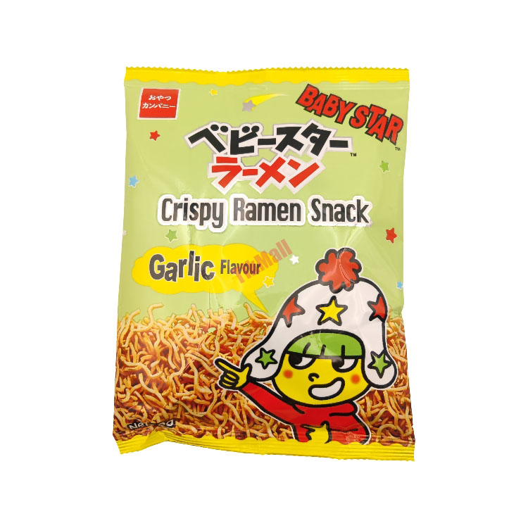 Baby Star Crispy Ramen Snack-Garlic(Thin) 70g