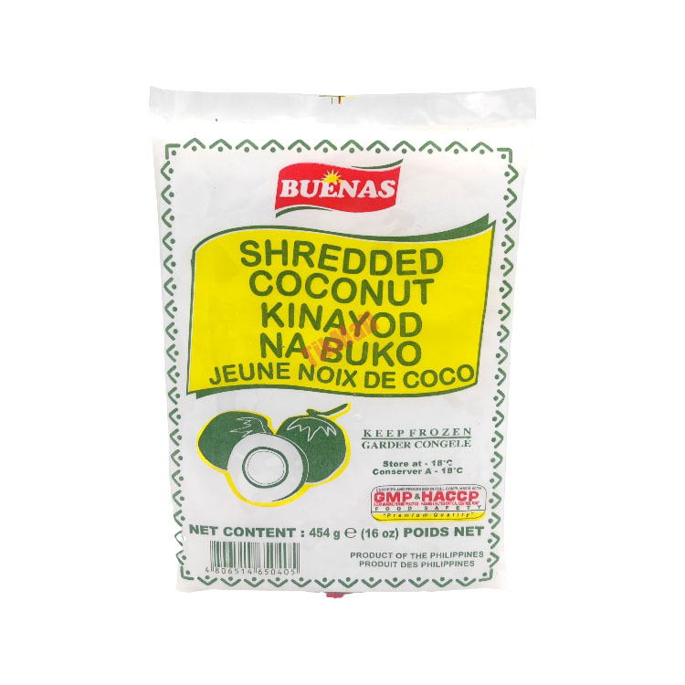 BUENAS Shredded Young Coconut 454g