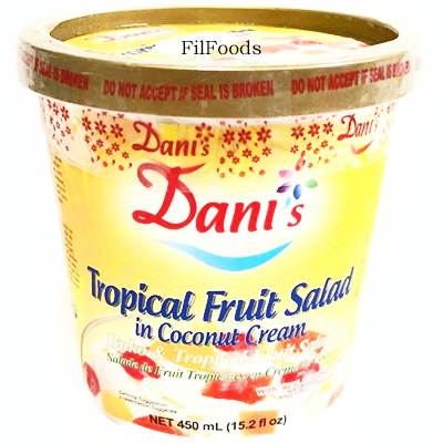 Tropical Fruit Salad In Coconut Cream