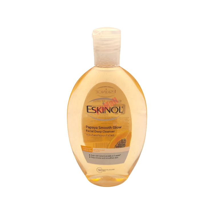 ESKINOL Facial Cleanser- Papaya Smooth White