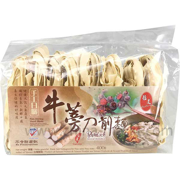 FU XING wheat noodle with burdock 400G