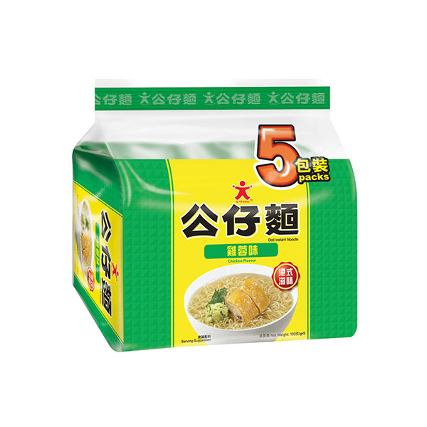 DOLL公仔面鸡蓉味500g