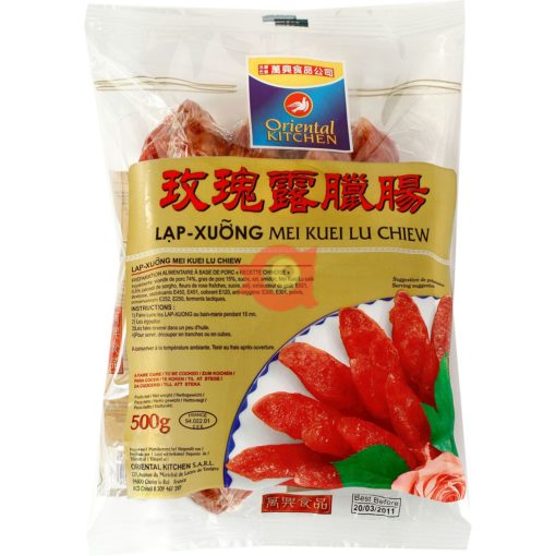 ORIENTAL KITCHEN Sausage With Mei Kuei Lu