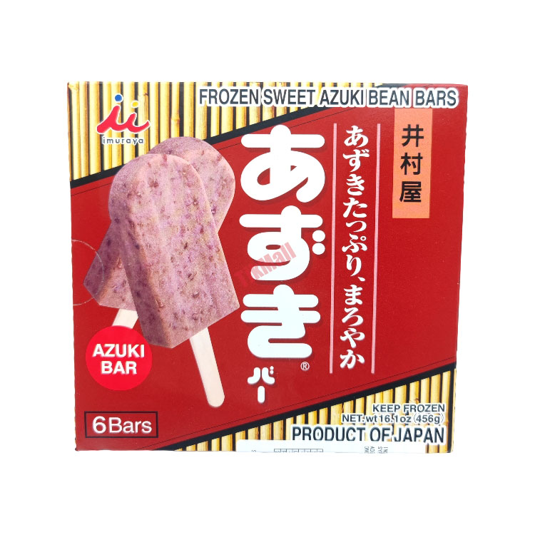 imuraya azuki bean bar 6bars 456g