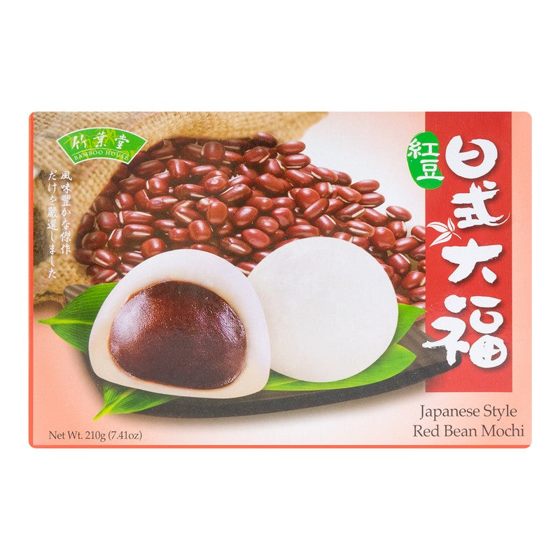 Bamboo House Japanese Style Mochi (Daifuku) - Red Bean 210g