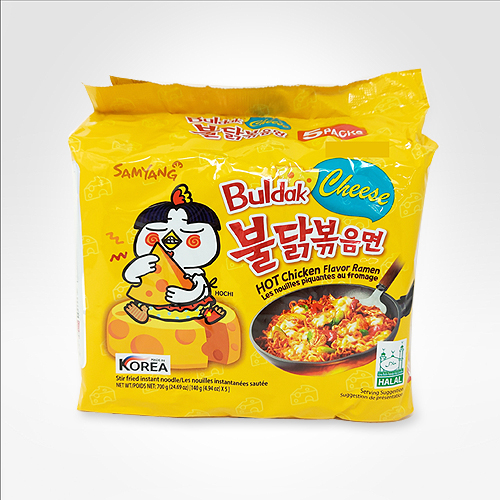 SAMYANG Hot Chicken Flavor Ramen-Cheese 5pack