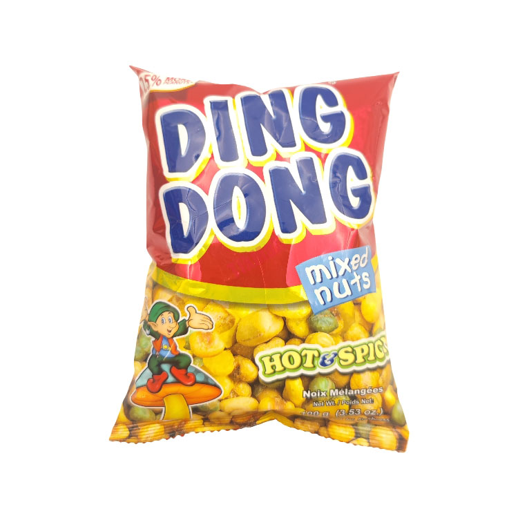 DING DONG Mixed Nuts Hot&Spicy 100g