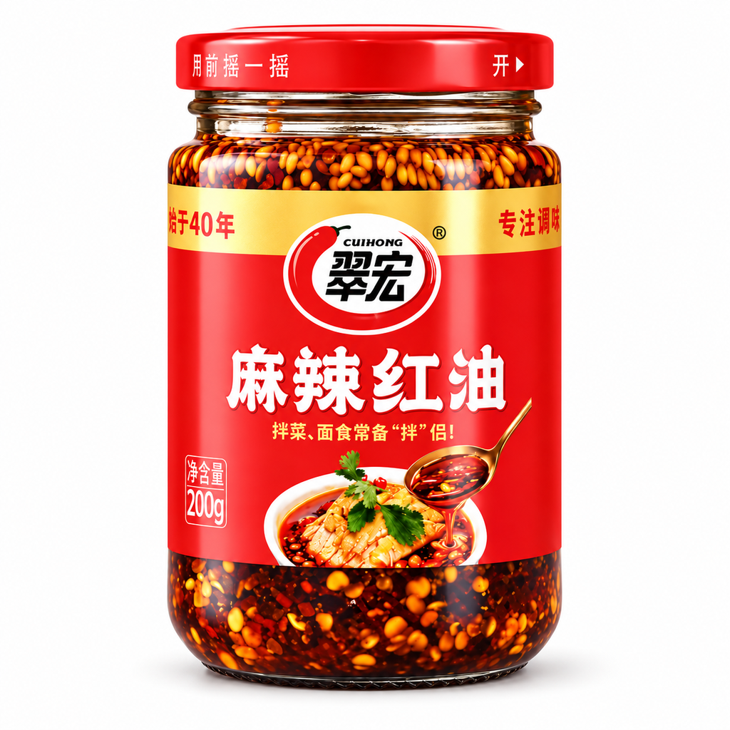 CH Spicy Chilli in Oil 200g