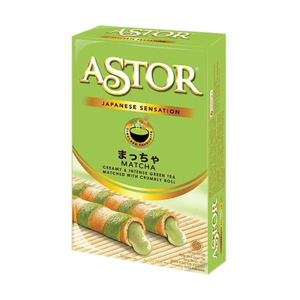 ASTOR matcha wafer stick