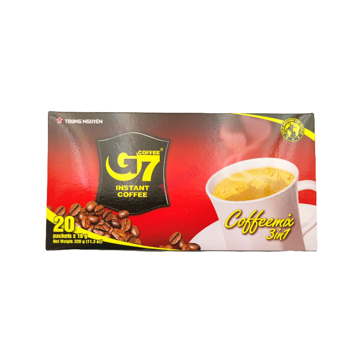 3 in1 Instant Coffee Box - 20 Sachets 20x16G