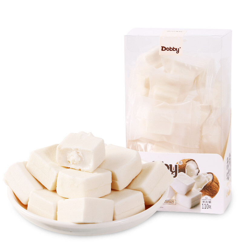 Dobby Soft Candy-Coconut Milk 110g