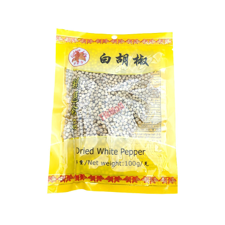 Golden lily Dried White Pepper 100g