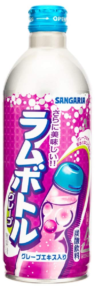 SANGARIA葡萄弹珠汽水500ml