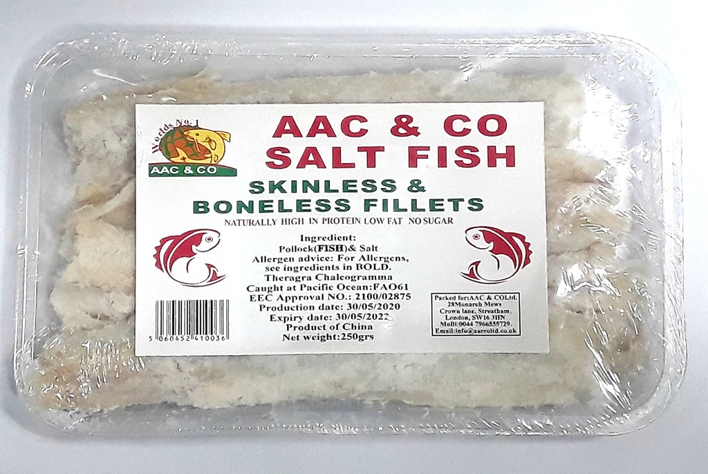 BLUE OCEAN SALT FISH 250G