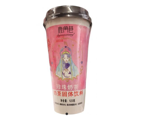 鹿角巷小鹿好桃珍珠奶茶123g